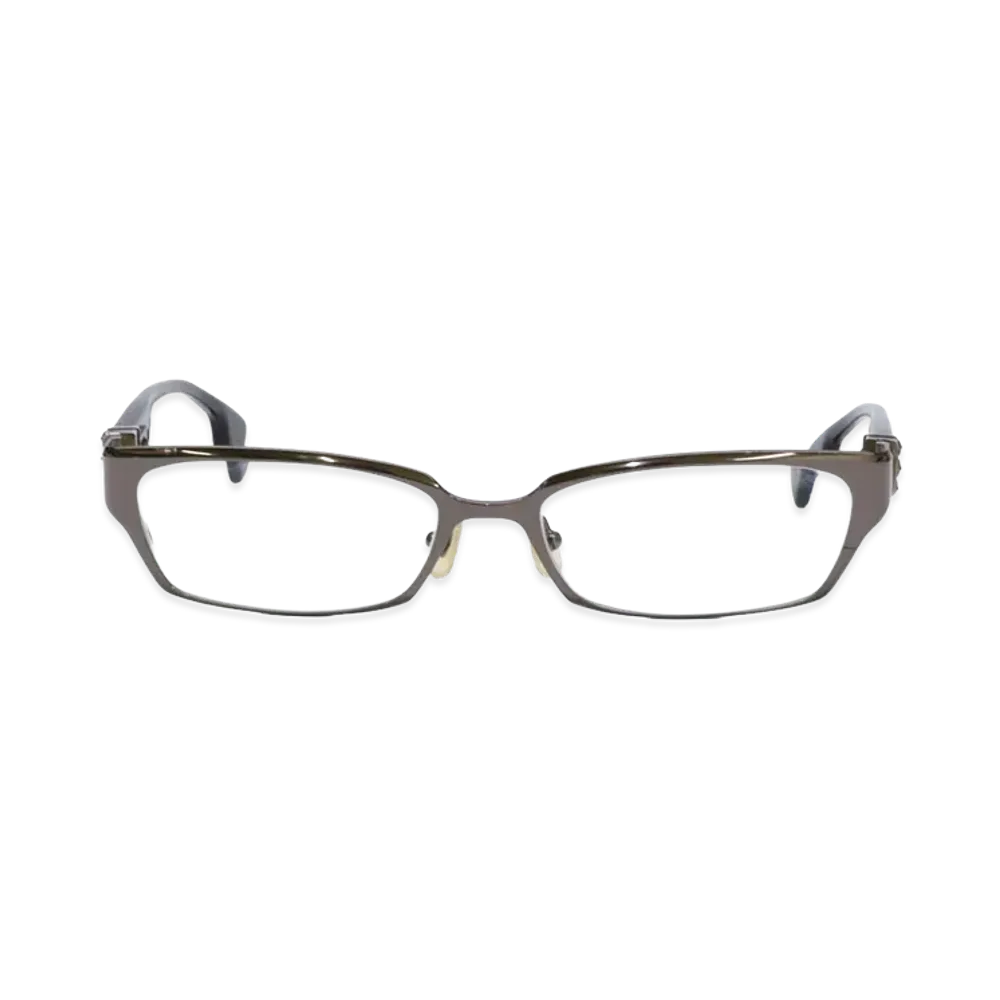 Chrome Hearts 90s DIXON YUA 56 17-136 Eyewear "Silver/Demi Pattern"