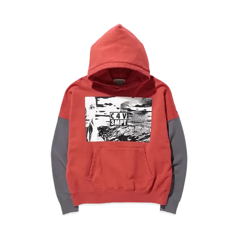 Cav Empt (C.E) INDIFFERENCE HEAVY HOODY "Red"