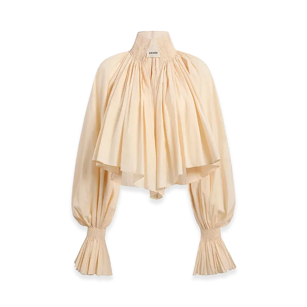KHAITE Women's Shirts "White"