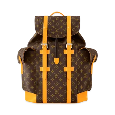 Louis Vuitton Christopher MM Monogram Macassar "Safran Yellow"