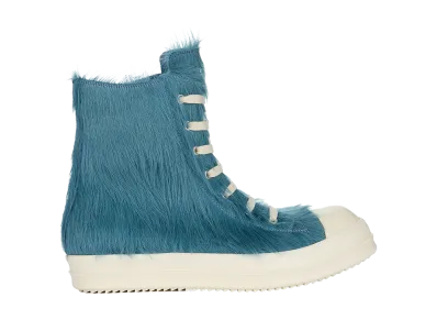 Rick Owens FW26 Tower Sneaks Unshaved Cow Leather "Nublu/Milk"