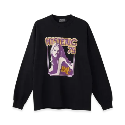 HYSTERIC GLAMOUR Last Call 75 T-Shirt "Black"