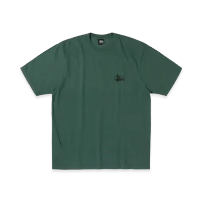 Stussy Basic Tee Pigment Dyed "Pine"