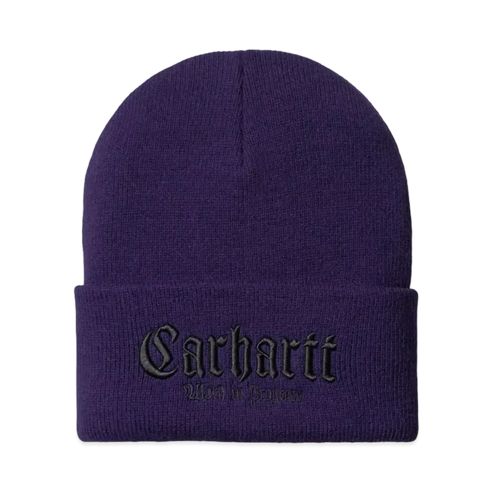 Carhartt Onyx Beanie "Tyrian/Black"
