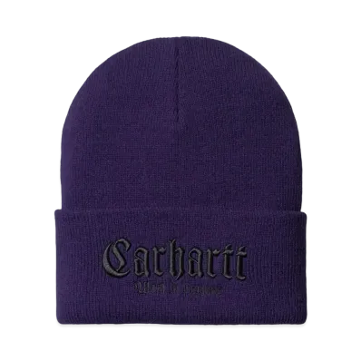 Carhartt Onyx Beanie "Tyrian/Black"