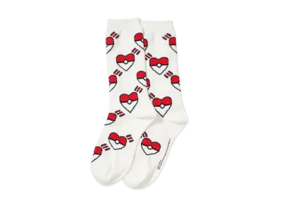 HUMAN MADE x Pokemon Made Socks "White"
