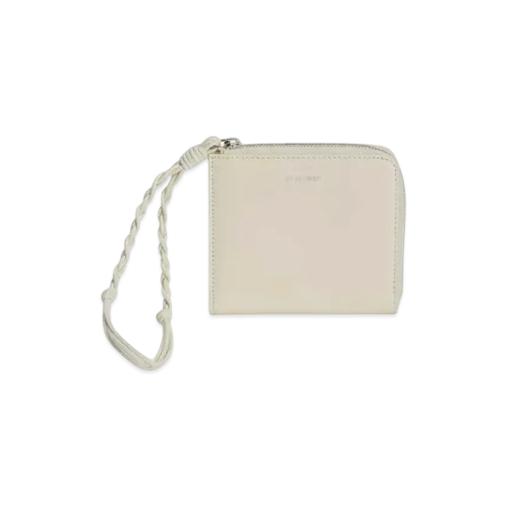 Jil Sander Tangle Card Holder "Eggshell"
