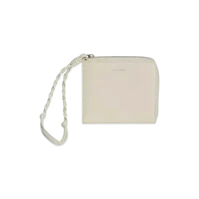 Jil Sander Tangle Card Holder "Eggshell"