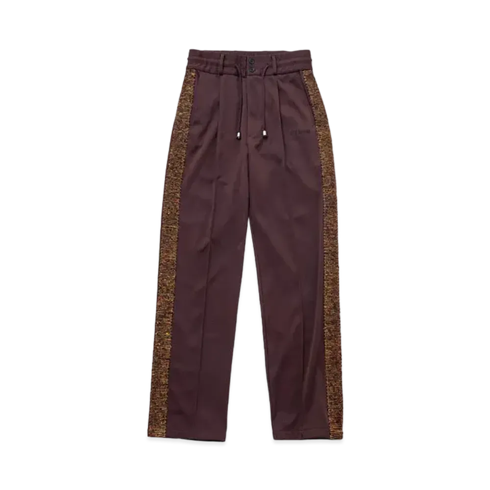 TTT MSW Track Suit Straight Pants "Brown"