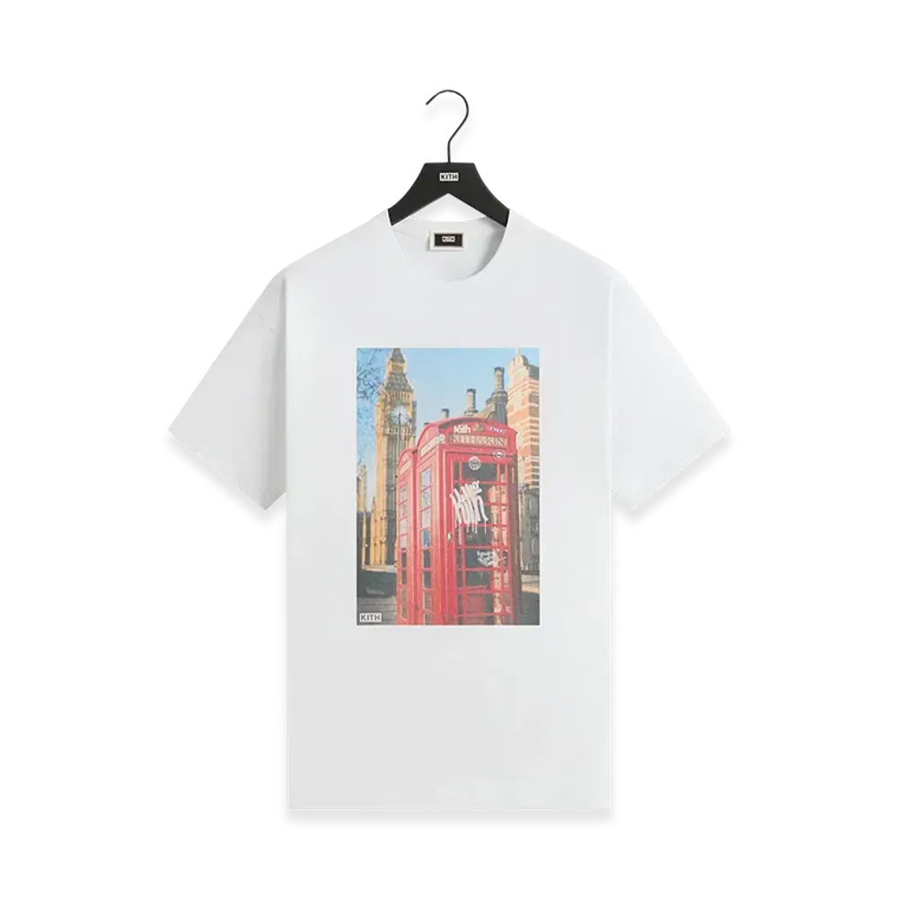 Kith London Graffiti Booth Tee "White"