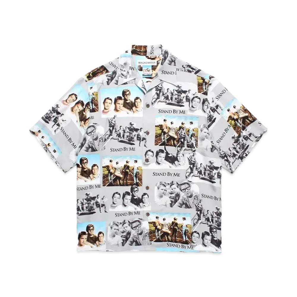 WACKO MARIA Stand By Me / Hawaiian Shirt "Gray"