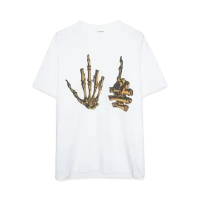 MAYO F●CKIN F●CK PRINT SHORT SLEEVE TEE "WHITE MULTI"