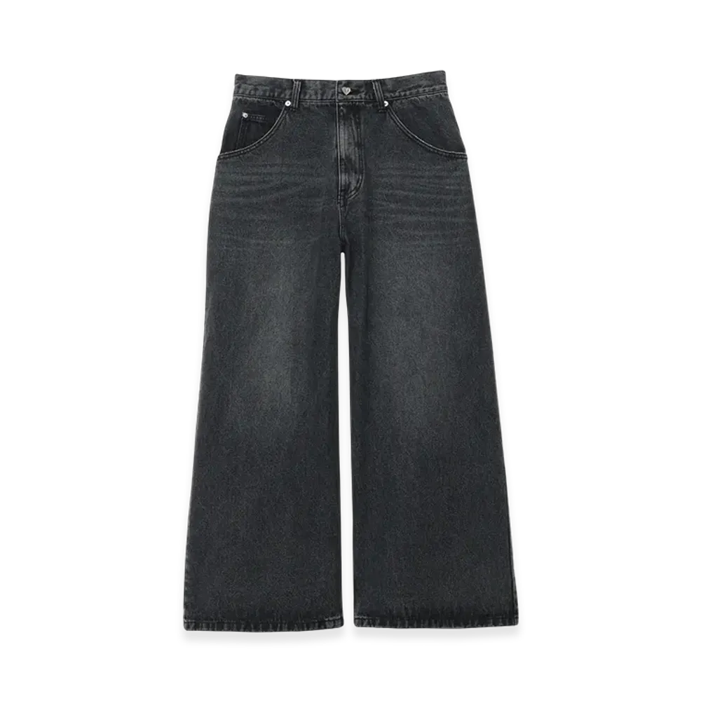 GOD ONLY KNOWS Denim Pants "Black"