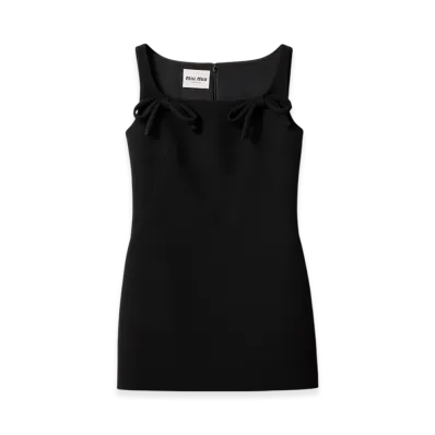 MIU MIU Women's Natte Dress "Black"