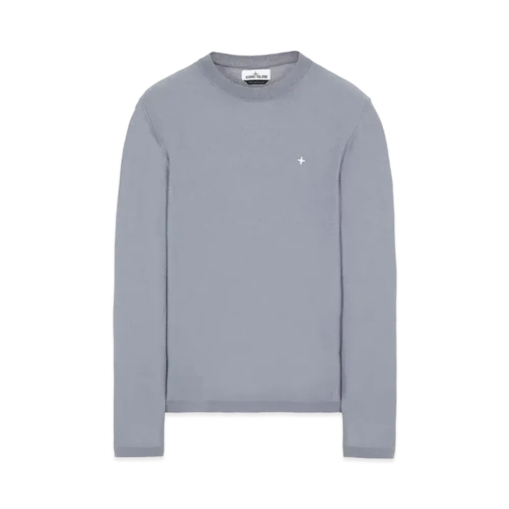 Stone Island 562C4 LIGHT PURE WOOL "Pastel Blue"