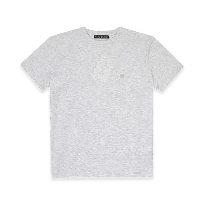 Acne Studios T-Shirt Regular Fit "Pale Grey Melange"
