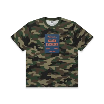 BlackEyePatch Infamous Projects Tee "Woodland Camo"