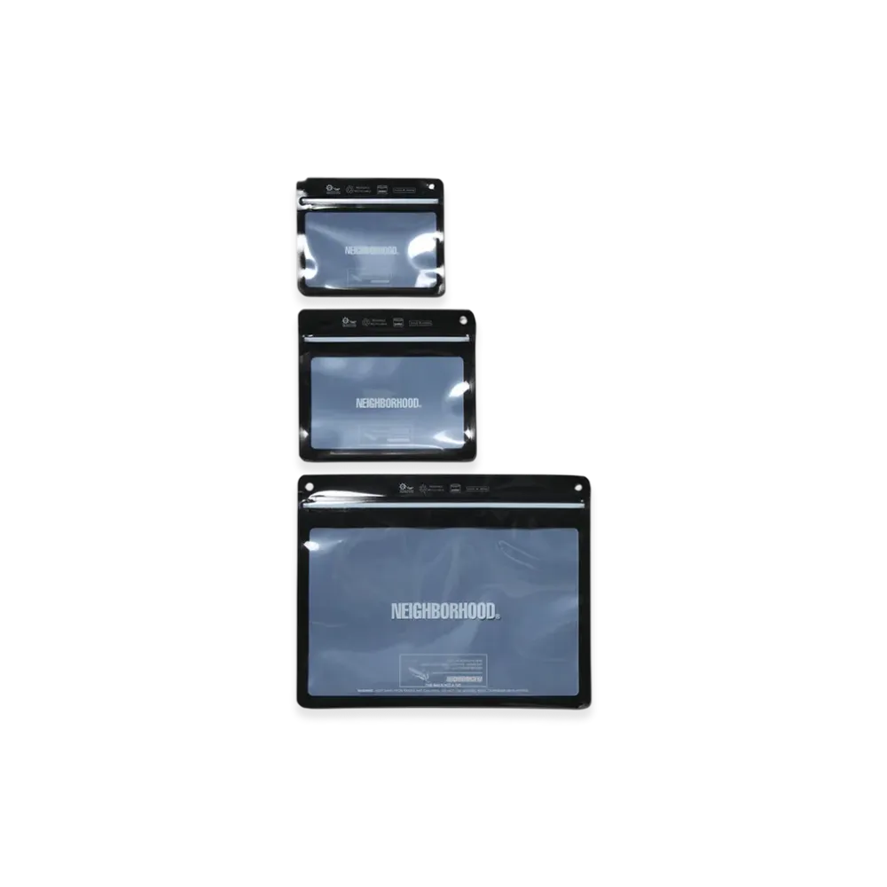 NEIGHBORHOOD x PAKE . 3Pack Set "Black"