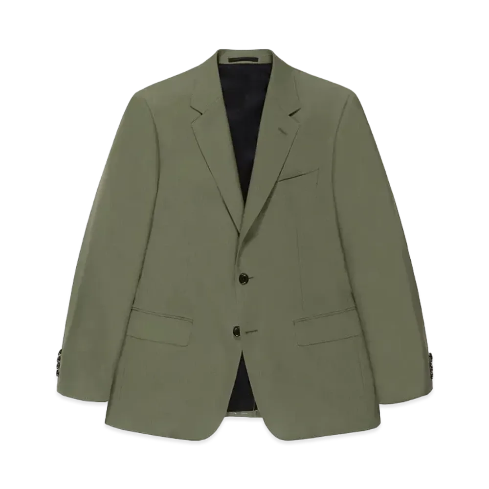 WACKO MARIA Dormeuil / Single Breasted Jacket "Green"