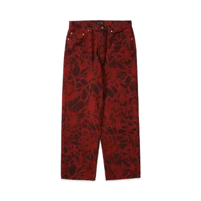 Supreme x Y's by Yohji Yamamoto Baggy Jean "Overdyed Red"