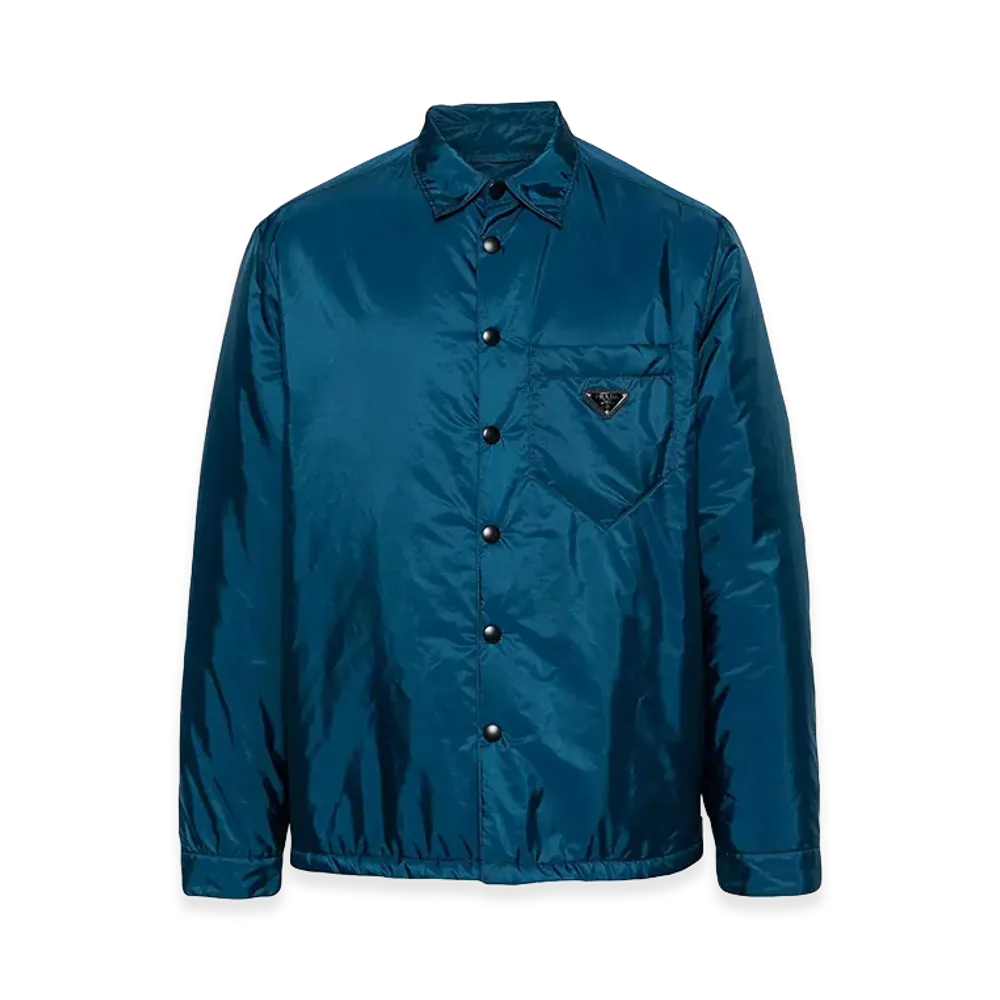 PRADA Re-Nylon Shirt "Dark Blue"