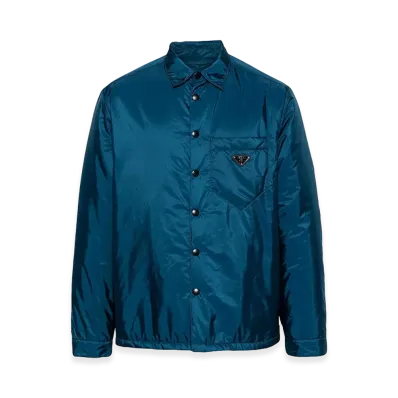 PRADA Re-Nylon Shirt "Dark Blue"