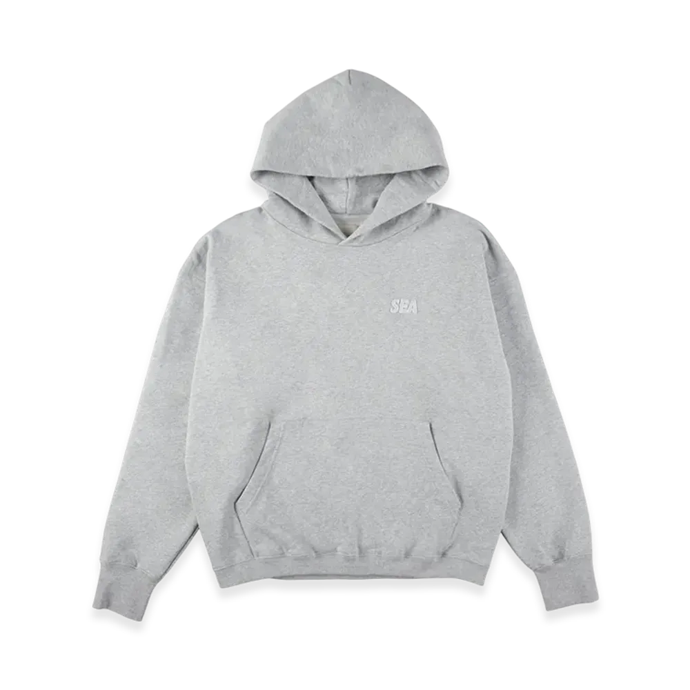 WIND AND SEA Cozy Hooded Sweatshirt "Heather Gray"