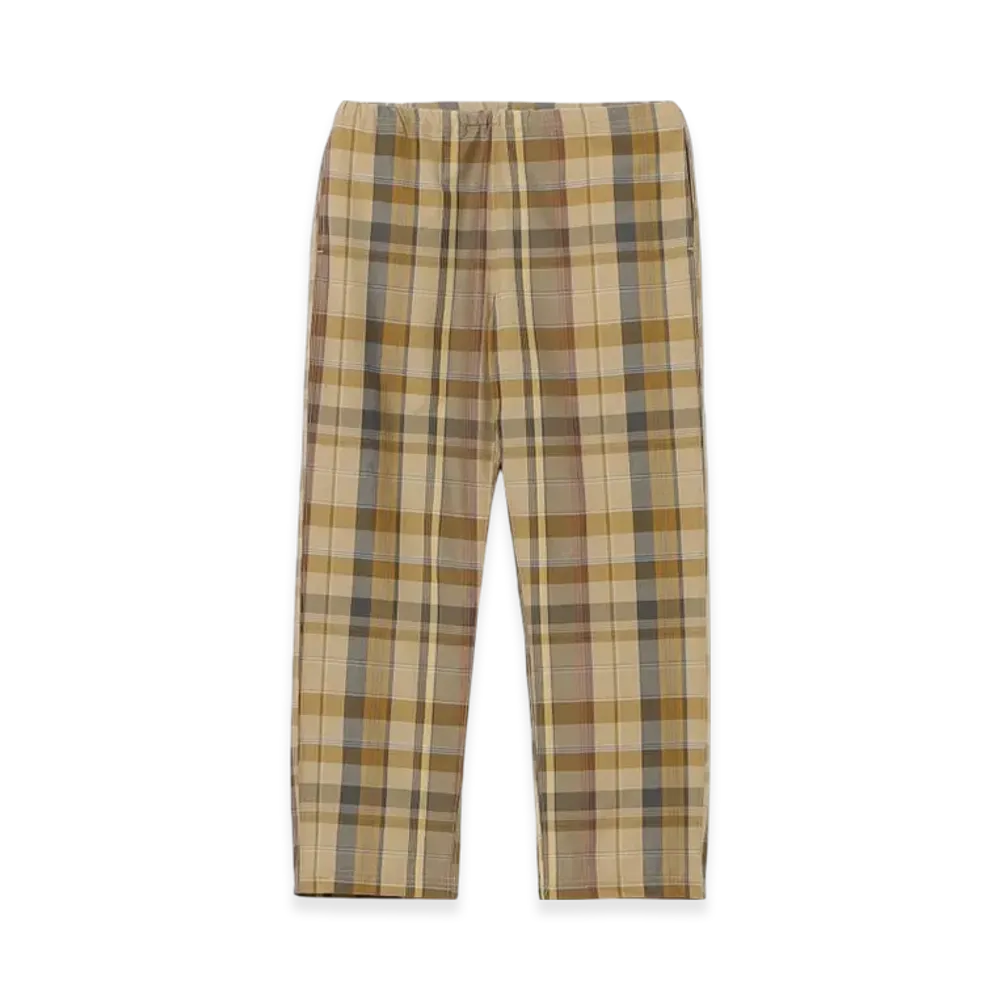 ENGINEERED GARMENTS Stk Pants "Olivecottonmadrasplaid"