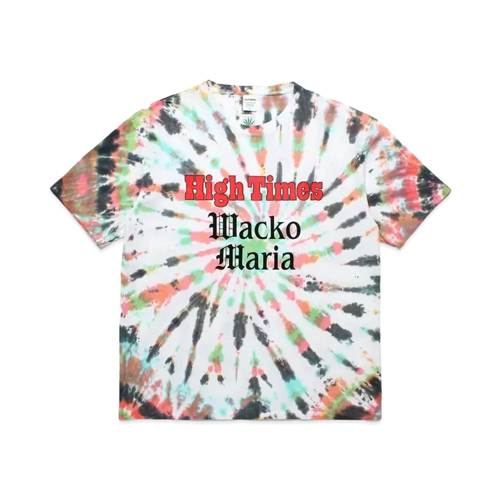 WACKO MARIA High Times / Tie Dye T-Shirt "Multi"