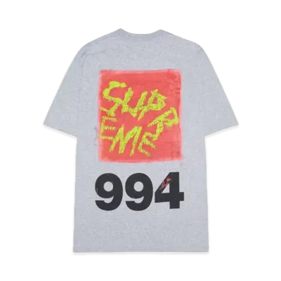 Supreme Paint Tee "Heather Grey"