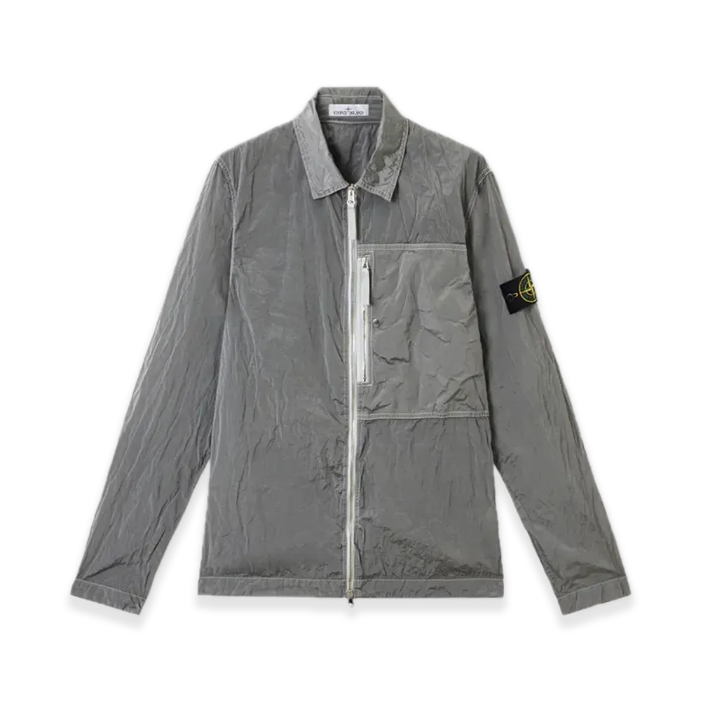 Stone Island 1200005 Nylon Metal IN EcoNYl "Pearl Grey"