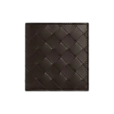 Bottega Veneta Intrecciato Slim Bi-Fold Wallet "Fondant/Matcha"