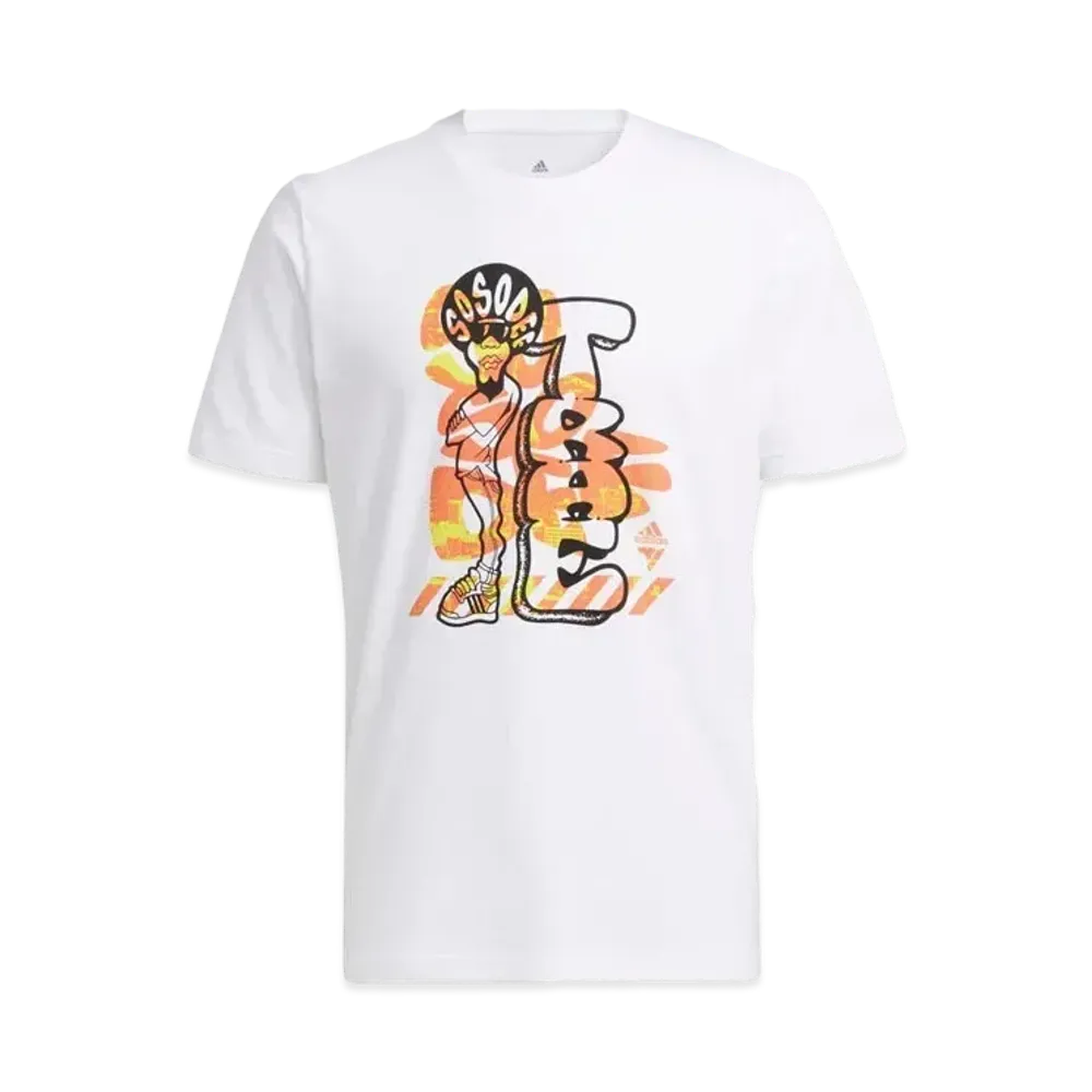 ADIDAS TRAE X SSDR TEE "White"