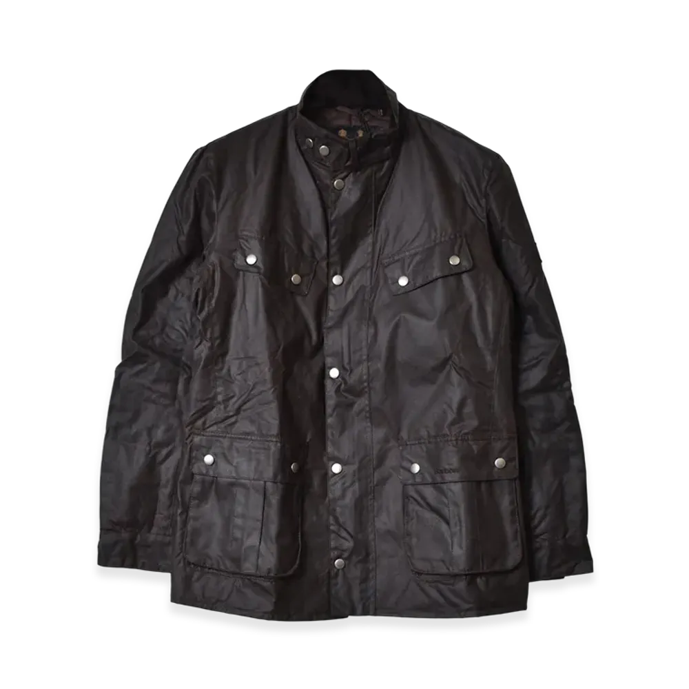 Barbour International Duke Wax Jacket "Rust"