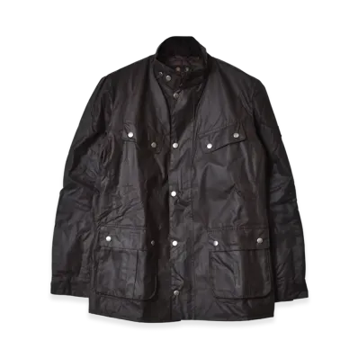Barbour International Duke Wax Jacket "Rust"