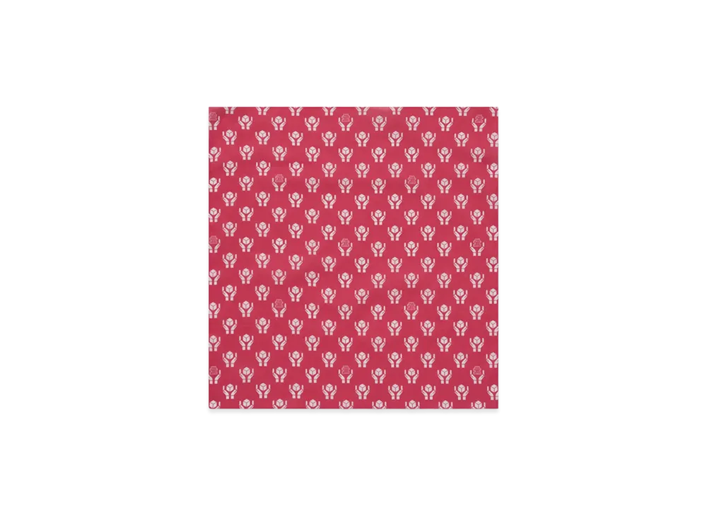 BlackEyePatch HWC Gesture Patterned Bandana "Red"