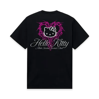 ANTI SOCIAL SOCIAL CLUB x Hello Kitty Love Tee "Black"