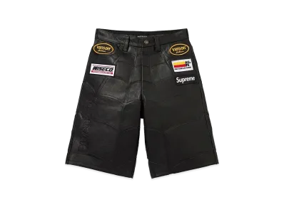 Supreme x Vanson Leathers Spider-Man Short "Black"