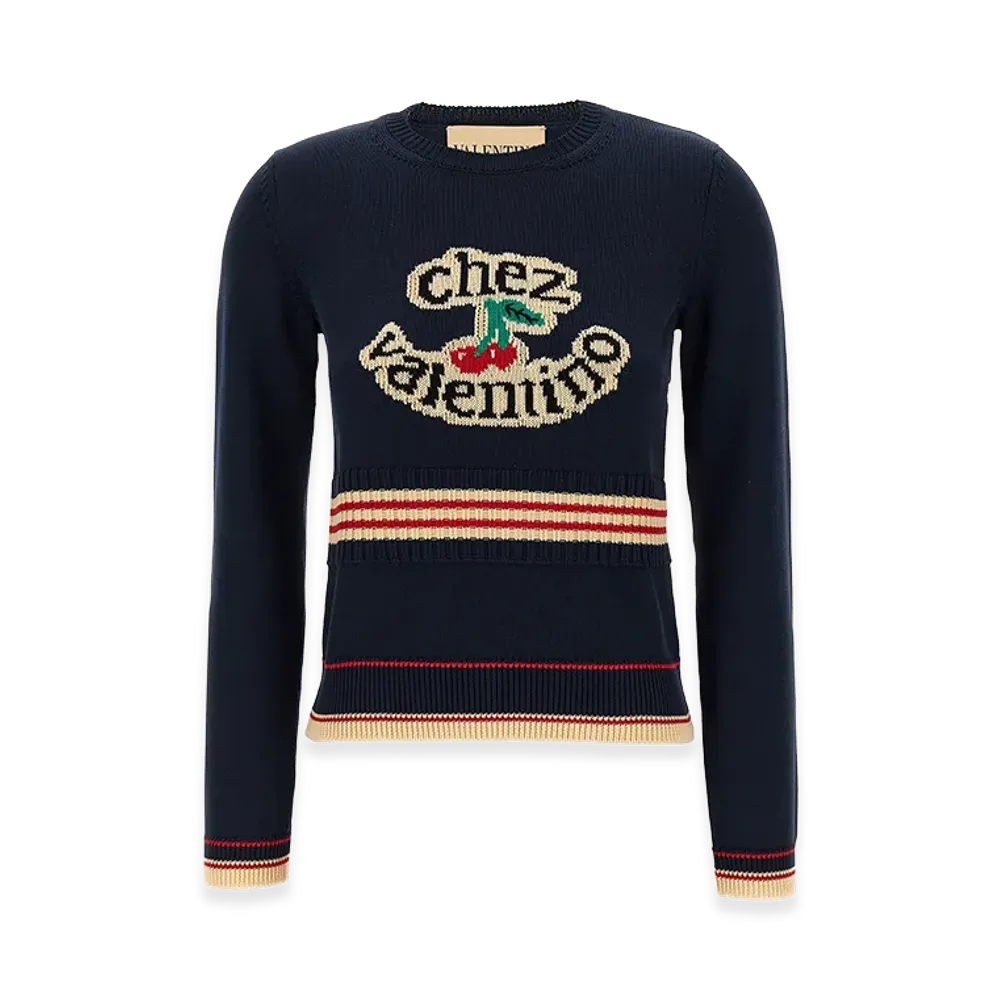 Valentino Garavani Women's 'chez ' Jersey "Blue"