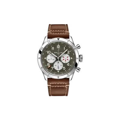BREITLING SUPER AVI B04 CHRONOGRAPH GMT 46 CURTISS WARHAWK "Green"