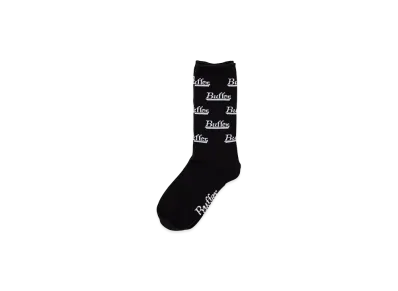 Buffer Jacquard Socks Buffer Pattern "Black"