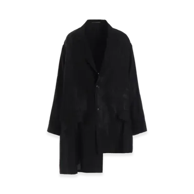 Y's CU/Dungaree Light Twill Big Jacket "Black"