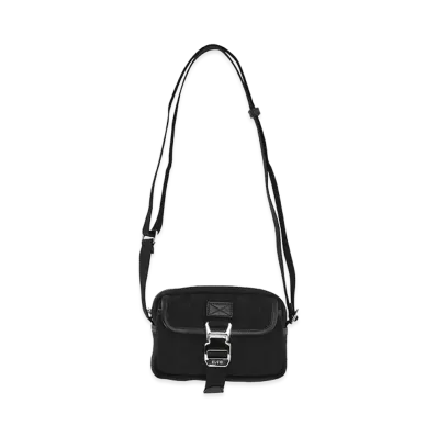 GUCCI Canvas Mini Crossbody Bag "Black"