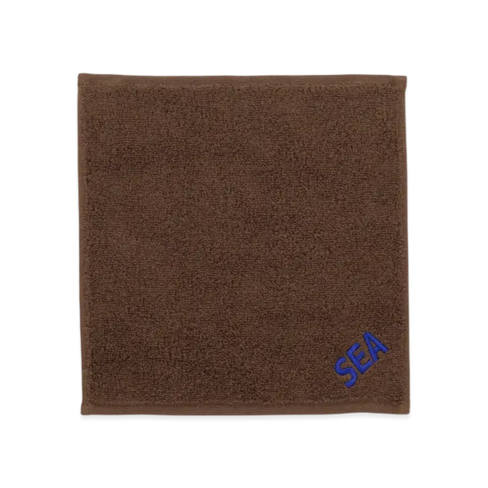 WIND AND SEA Sea Hand Towel "Brown"