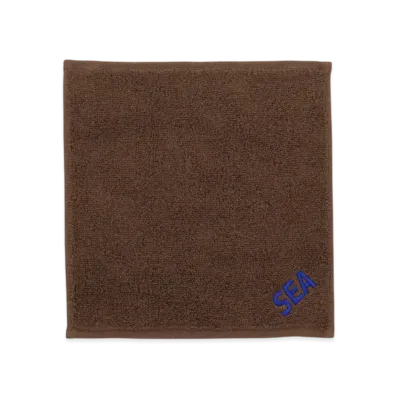 WIND AND SEA Sea Hand Towel "Brown"