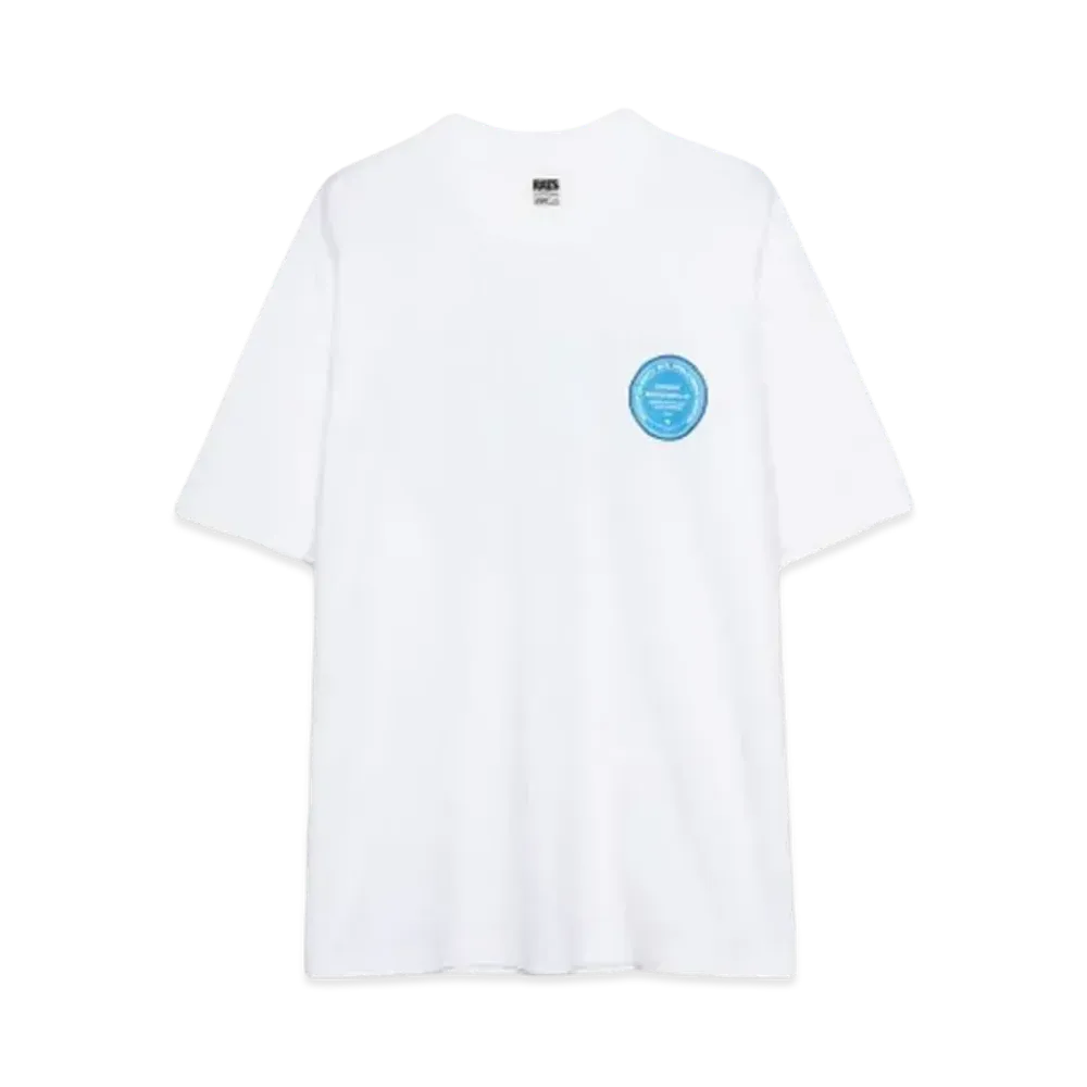 RATS CIRCLE MGM TEE "WHITE x BLUE"
