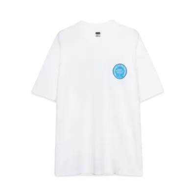 RATS CIRCLE MGM TEE "WHITE x BLUE"