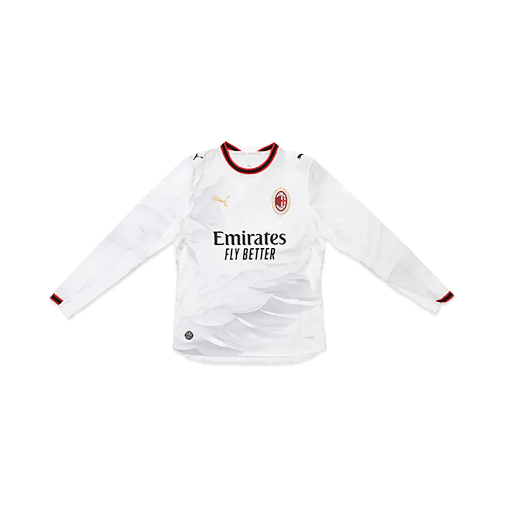 PUMA 26-27 AC Milan Away Authentic L/S Jersey "White"