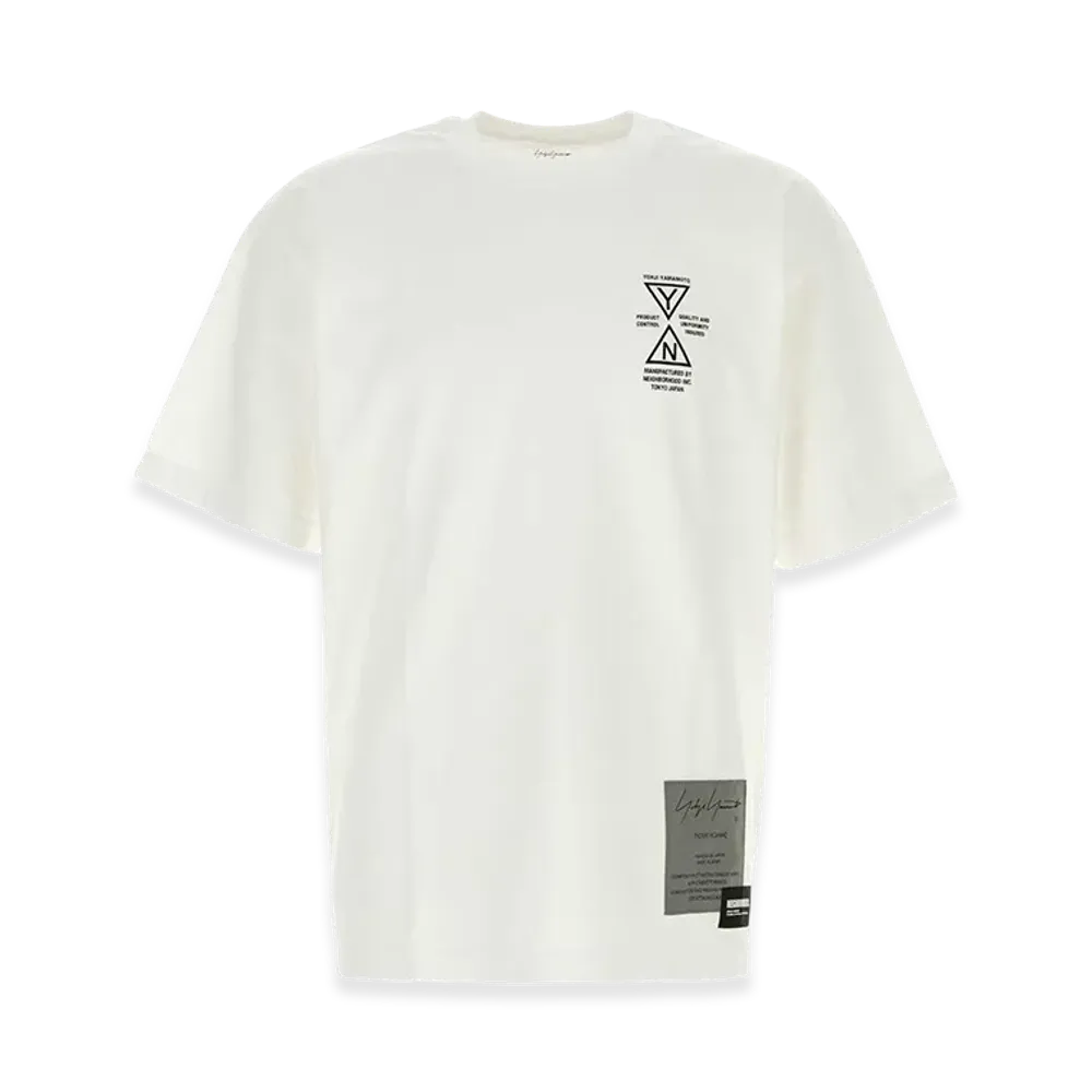 Yohji Yamamoto x Neighborhood Cotton T-Shirt "White"