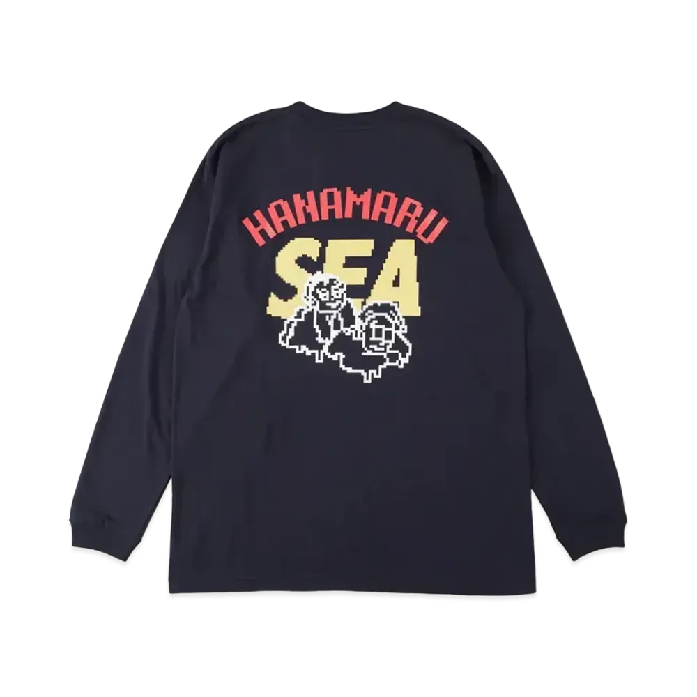 WIND AND SEA x HNMR L/S Tee "Navy"